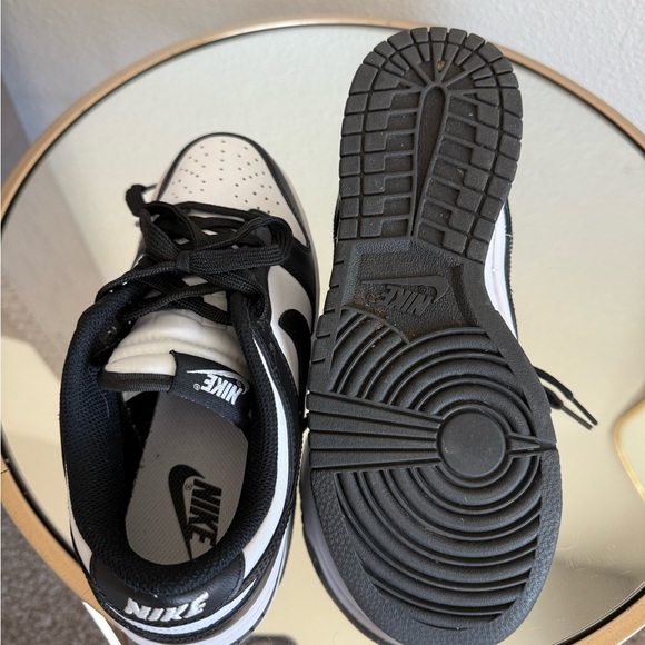 Women’s Nike Black and White Panda Dunk Sneakers - Picture 3 of 5